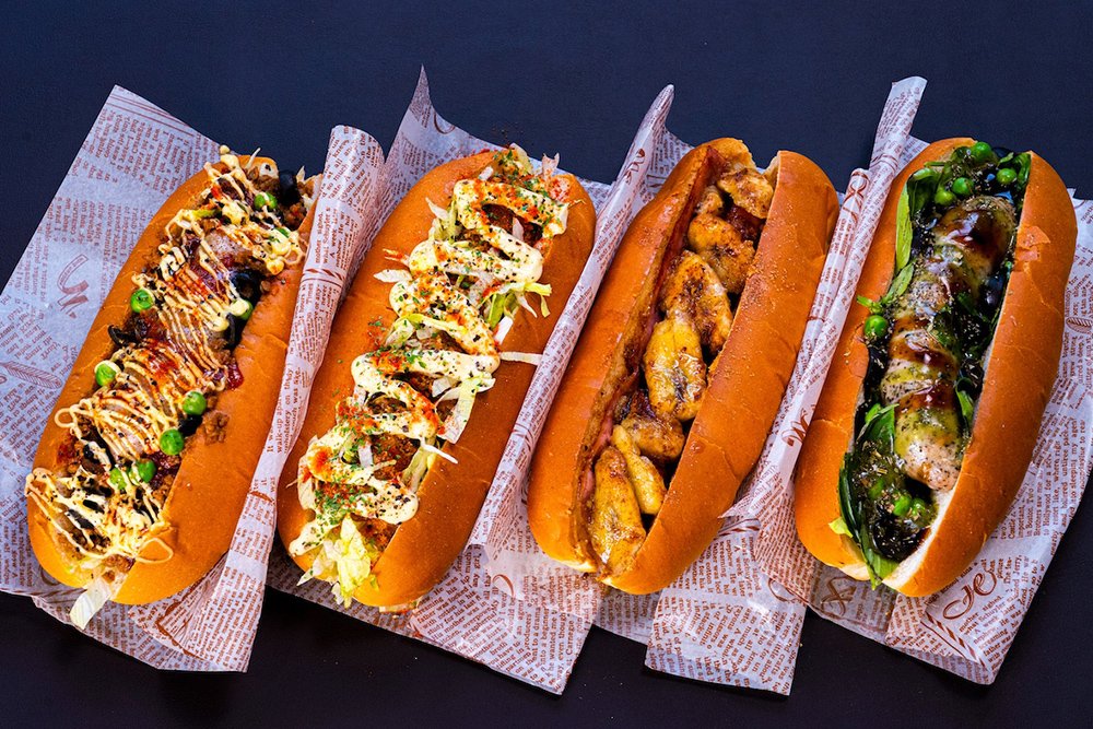 ITOMAN DOG のホットドッグ